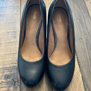 Clark’s Black Heels